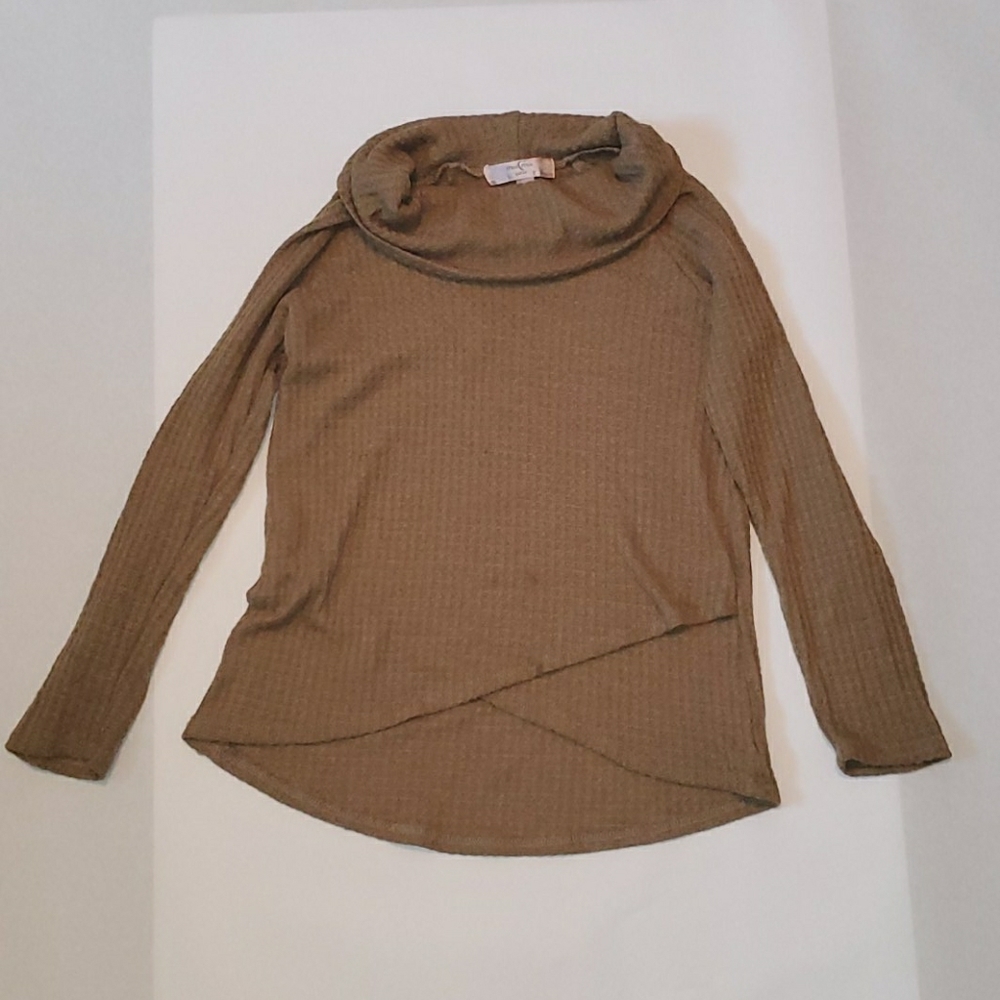 Turtleneck Long Sleeve Shirt